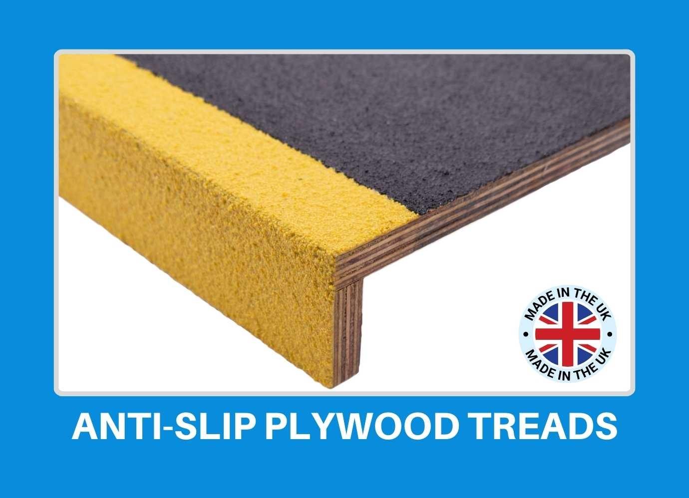 AntiSlip Plywood Stair Treads for Step Replacement Projects